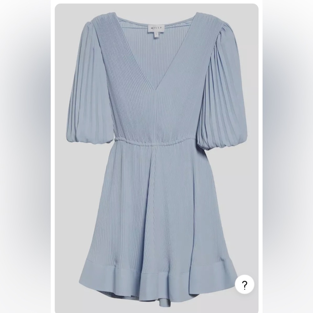 Milly Elle Pleated Dress